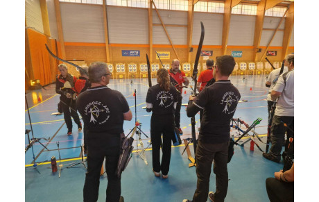 Concours 18 m à Kervignac — nos archers en action !