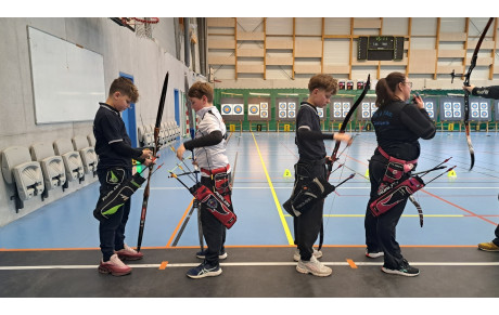 Un beau dimanche de tir à 18 m pour nos archers à Lorient